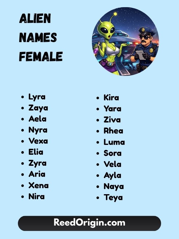 Alien Names Female