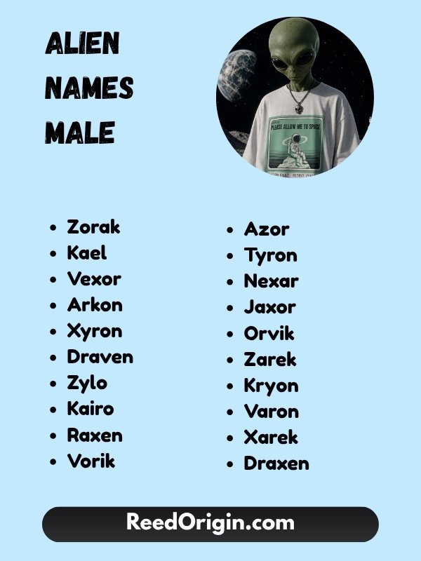 Alien Names Male