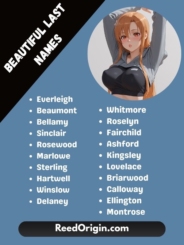 Beautiful Last Names