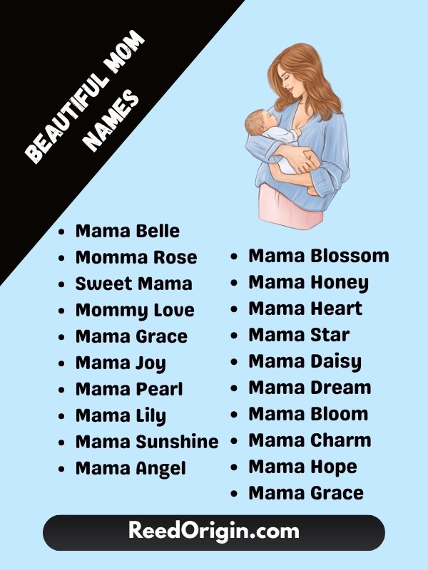 Beautiful Mom Names