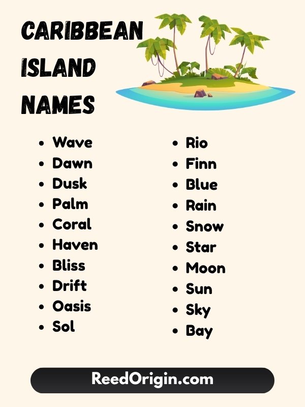 Caribbean Island Names