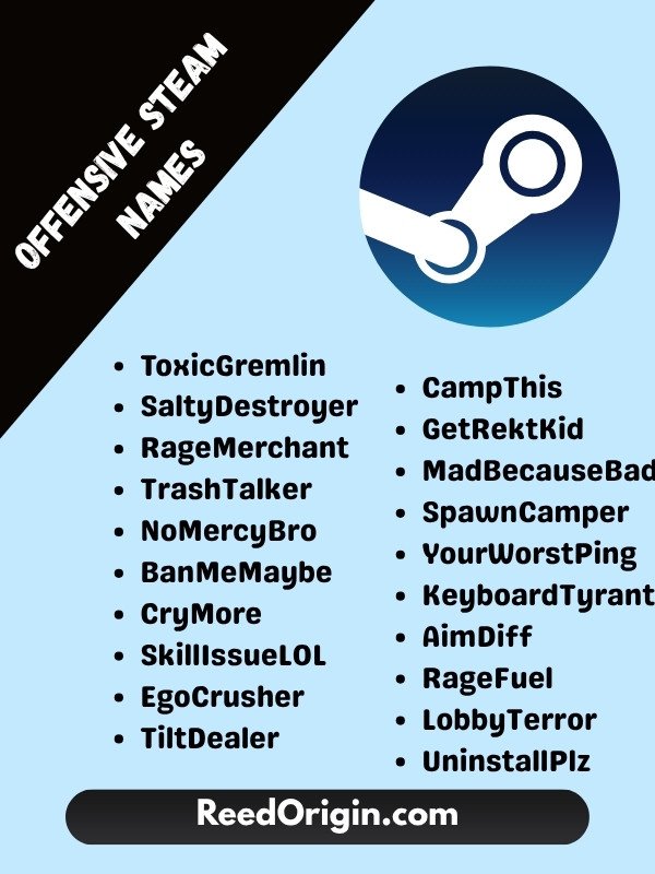 Competitive Steam Names