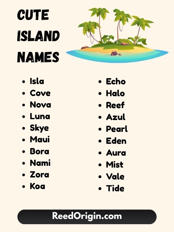 Cute Island Names
