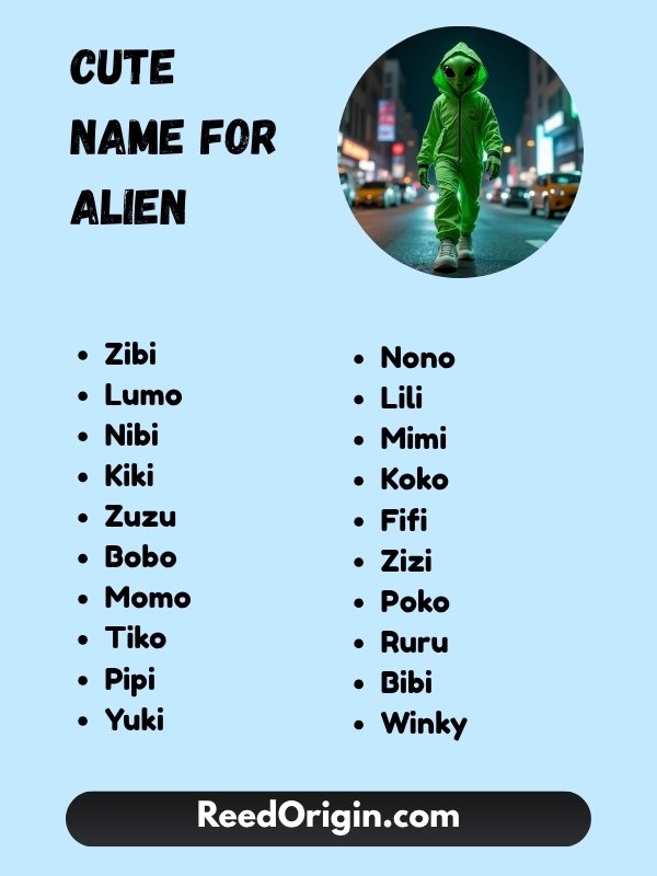 Cute Name for Alien