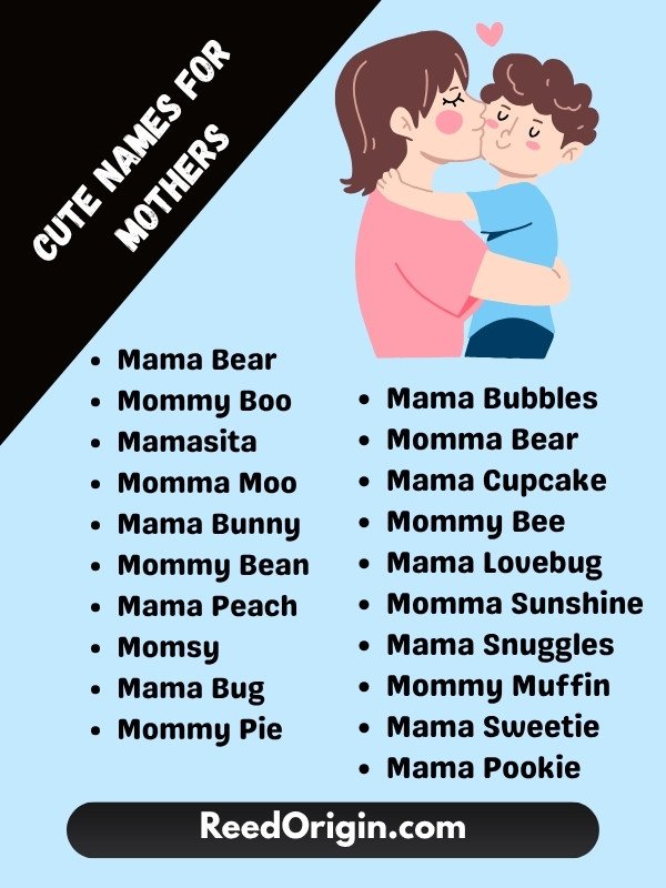 Cute Names For Mothers