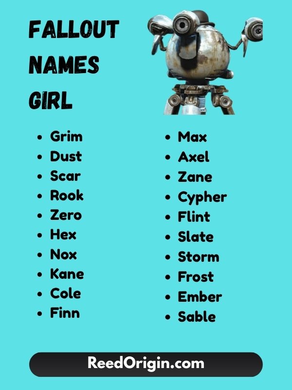 Fallout Names Girl