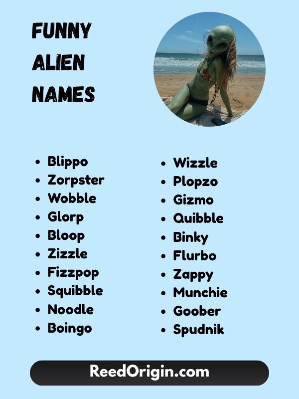 Funny Alien Names