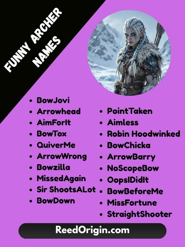 Funny Archer Names