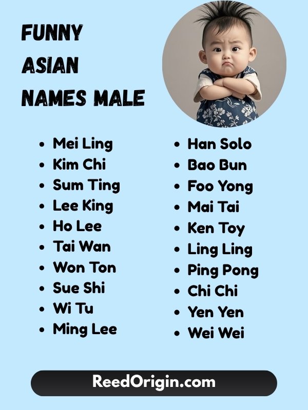 Funny Asian Names Male