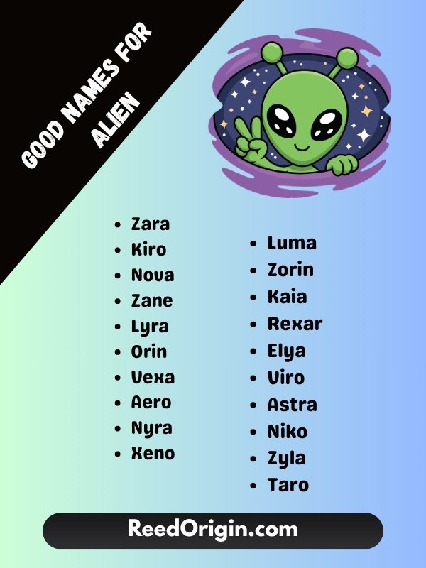 Good Names for Alien