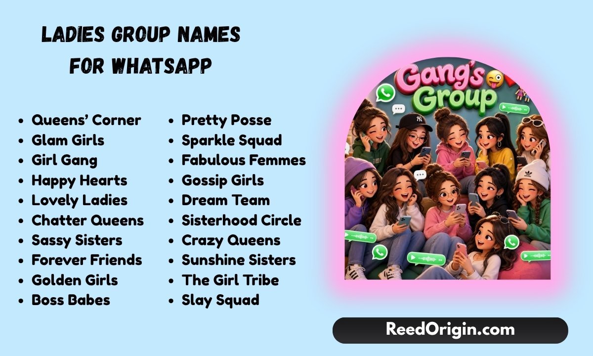 Ladies group names for whatsapp
