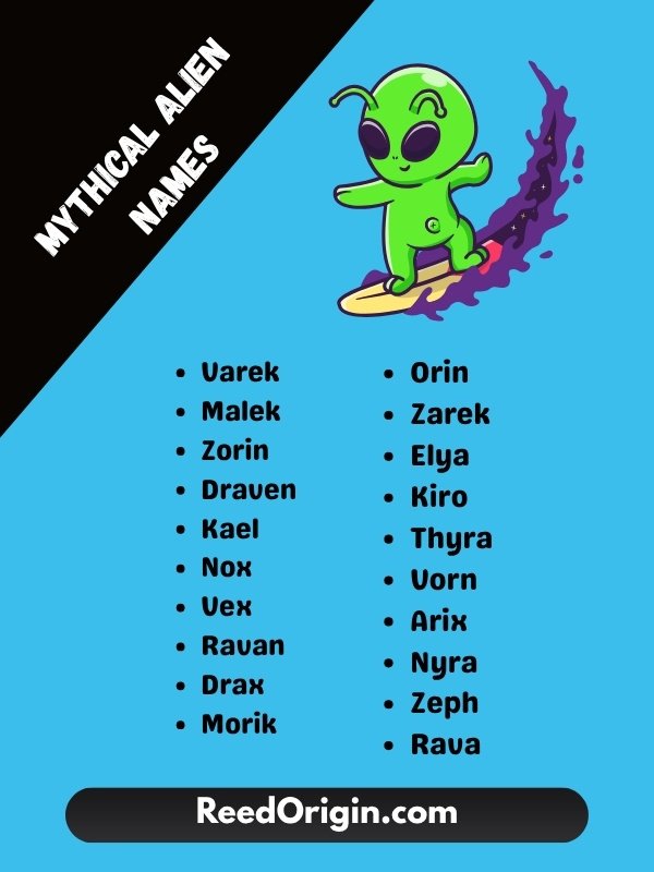 Mythical Alien Names