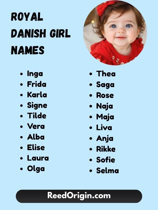 Royal Danish girl names