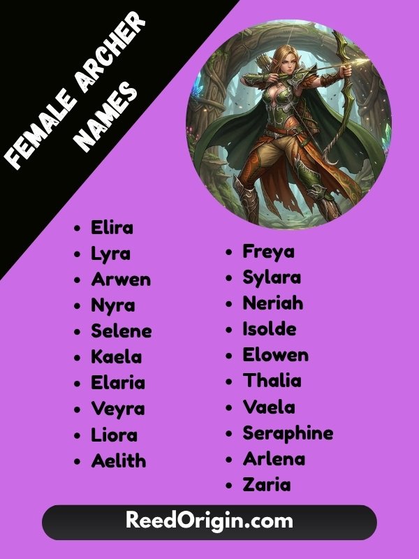 female archer names