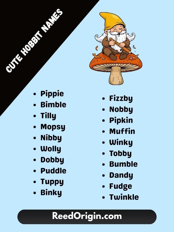 Cute hobbit names