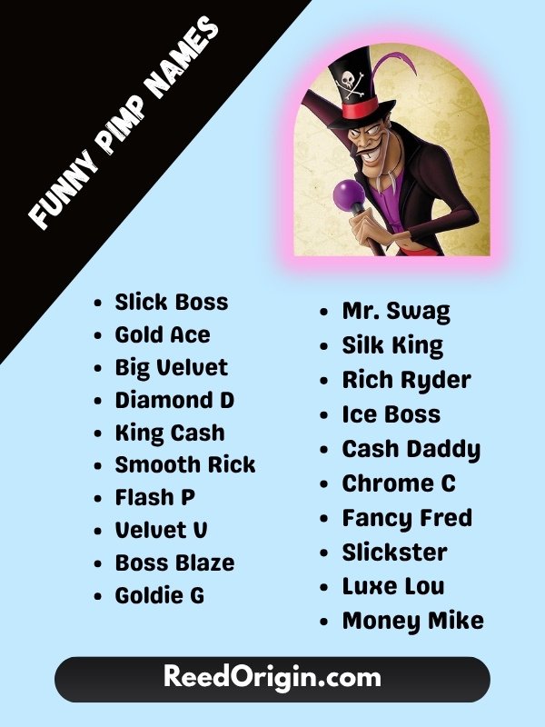 Funny Pimp Names