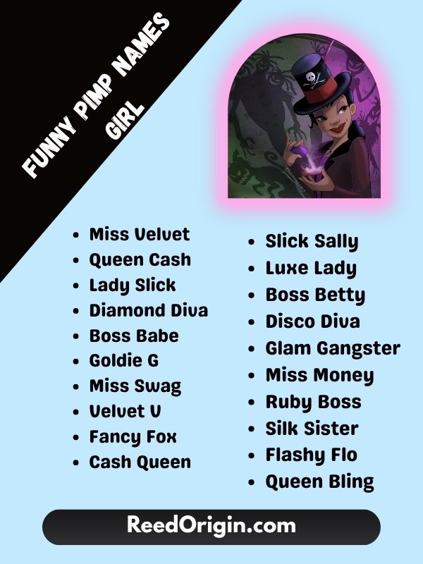 Funny pimp names girl