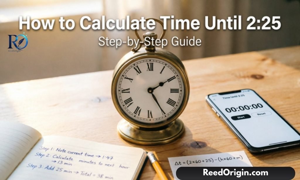 How to Calculate Time Until 2 25