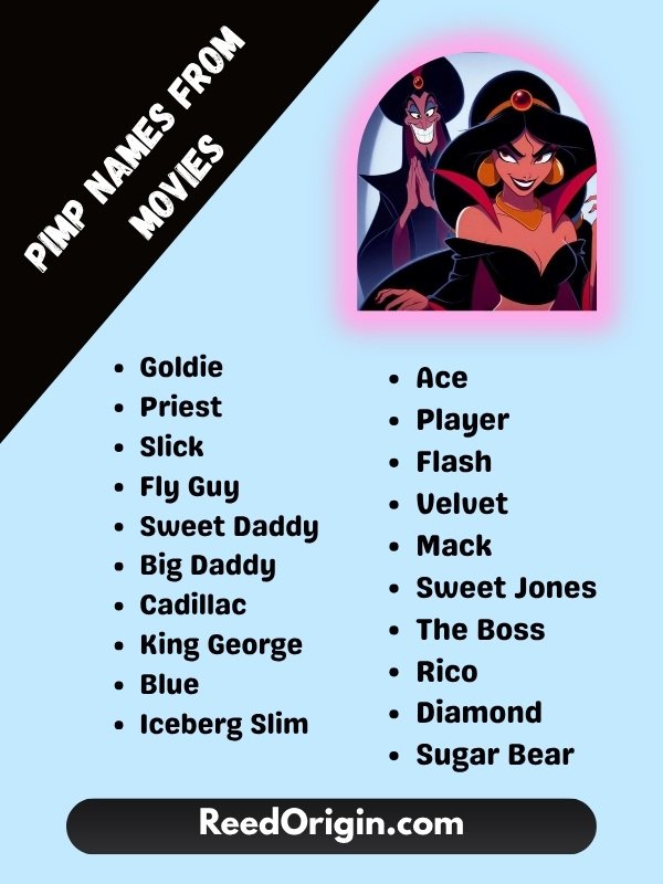 Pimp names from movies
