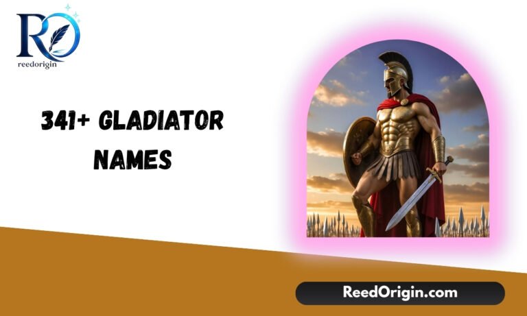341+ Gladiator Names